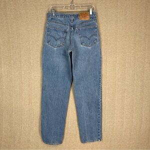 Vintage Levis 550 Jeans Mens 32x34 * 30x32 USA Blue Denim Light Wash Relax Taper